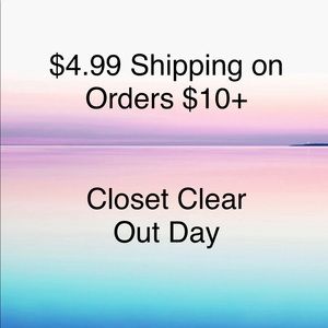 🙂 $4.99 Shipping 🙂